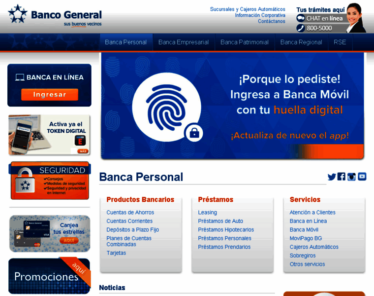 Bancogeneral.com thumbnail Bancogeneral.com thumbnail