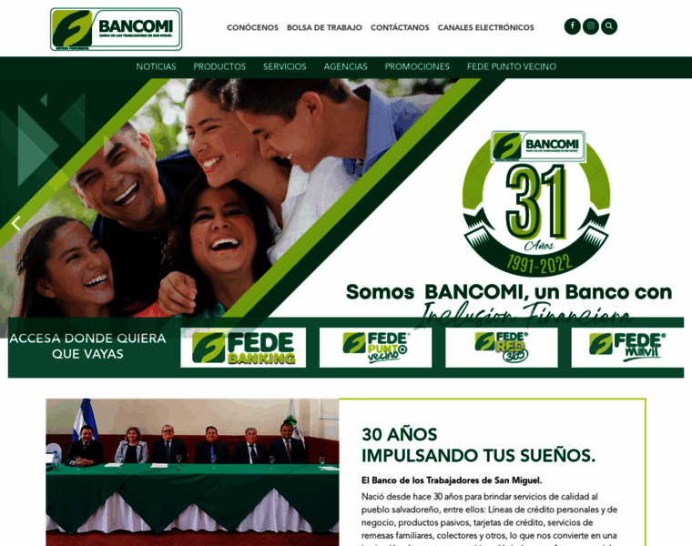 Bancomi.com.sv thumbnail