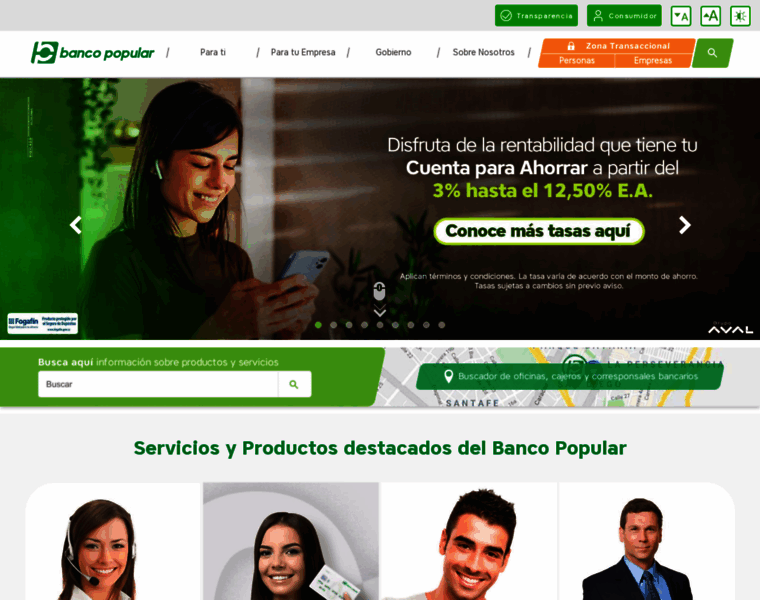 Bancopopular.com.co thumbnail