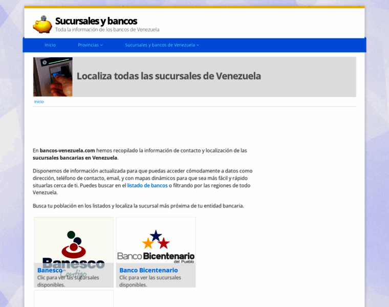 Bancos-venezuela.com thumbnail