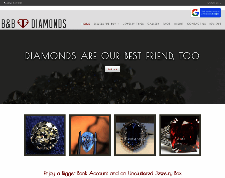 Bandbdiamonds.net thumbnail