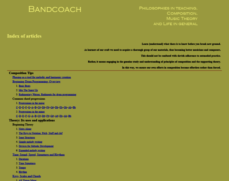 Bandcoach.org thumbnail