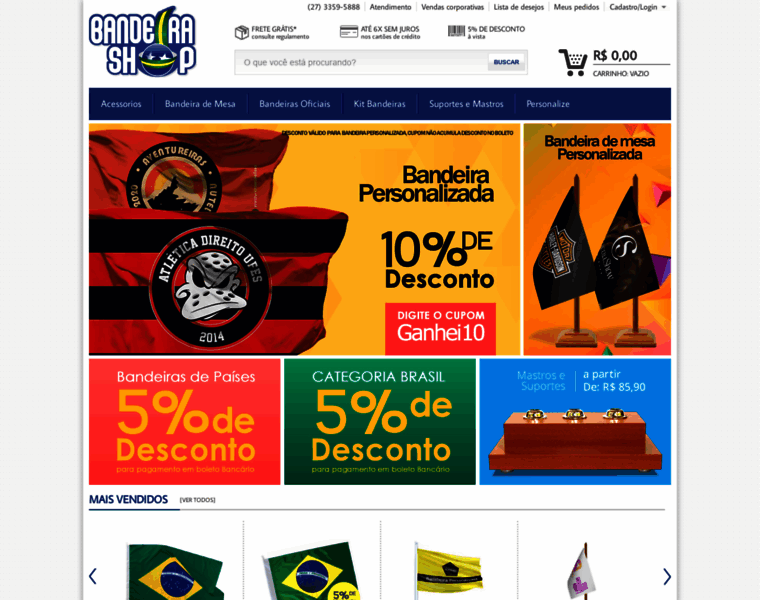 Bandeirashop.com.br thumbnail