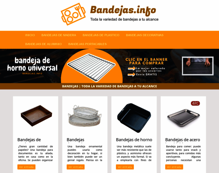 Bandejas.info thumbnail