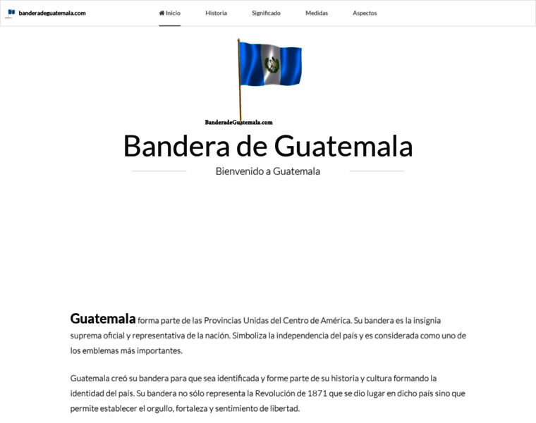 Banderadeguatemala.com thumbnail