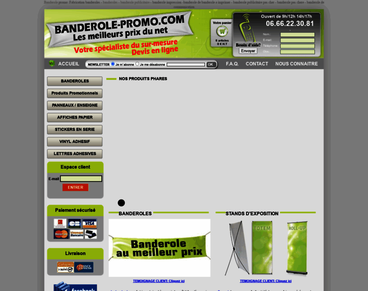 Banderole-promo.com thumbnail