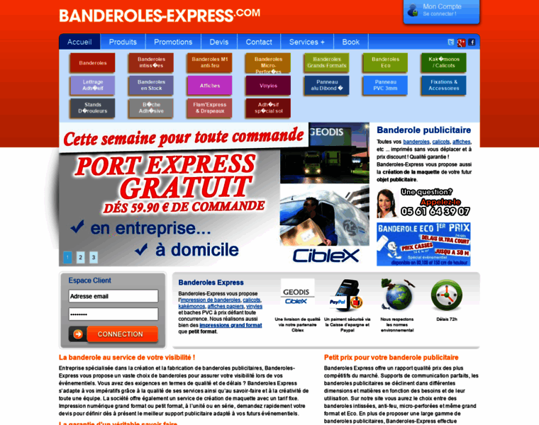 Banderoles-express.com thumbnail