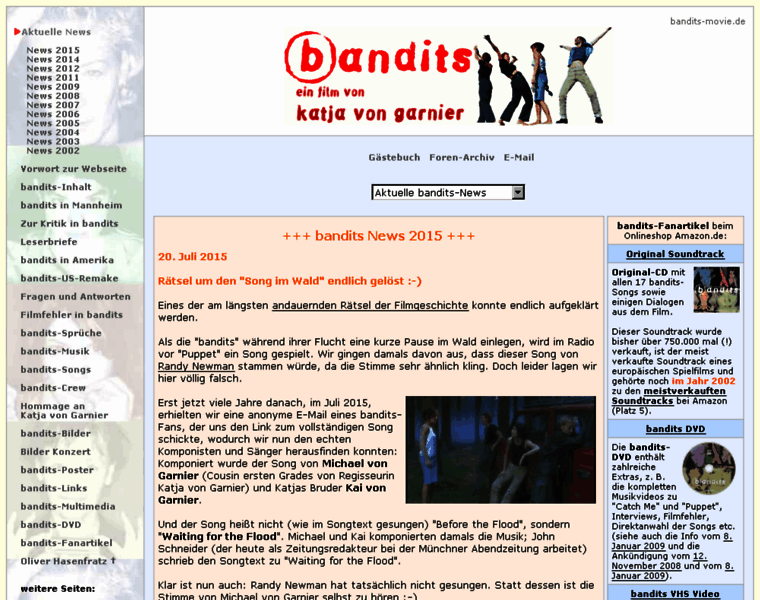 Bandits-movie.de thumbnail
