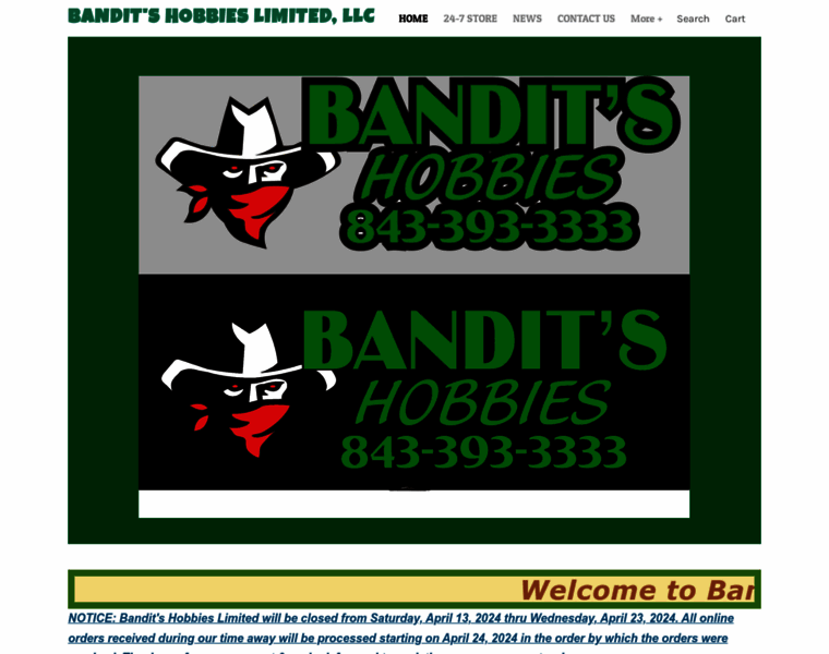 Banditshobbies.com thumbnail