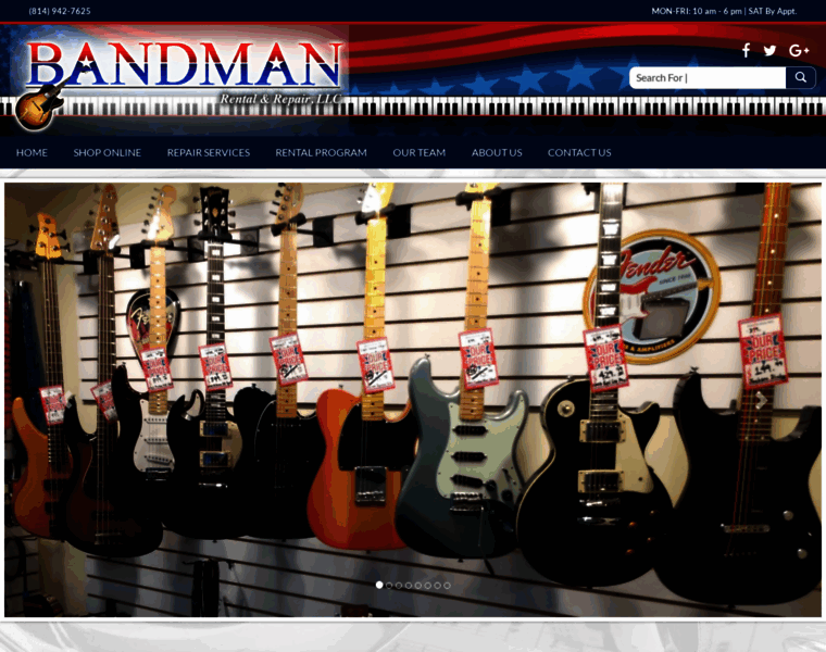 Bandman.biz thumbnail