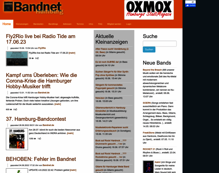 Bandnet.de thumbnail