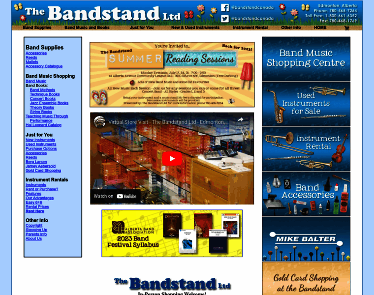Bandstand.ab.ca thumbnail