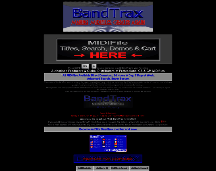 Bandtrax.com thumbnail