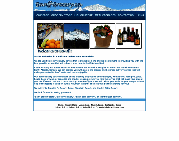 Banffgrocery.ca thumbnail
