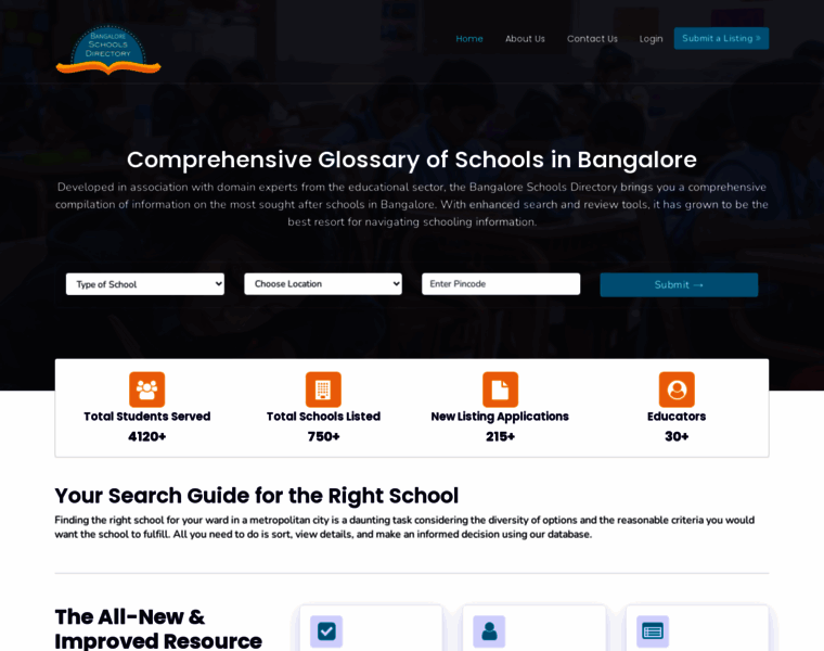 Bangaloreschooldirectory.com thumbnail