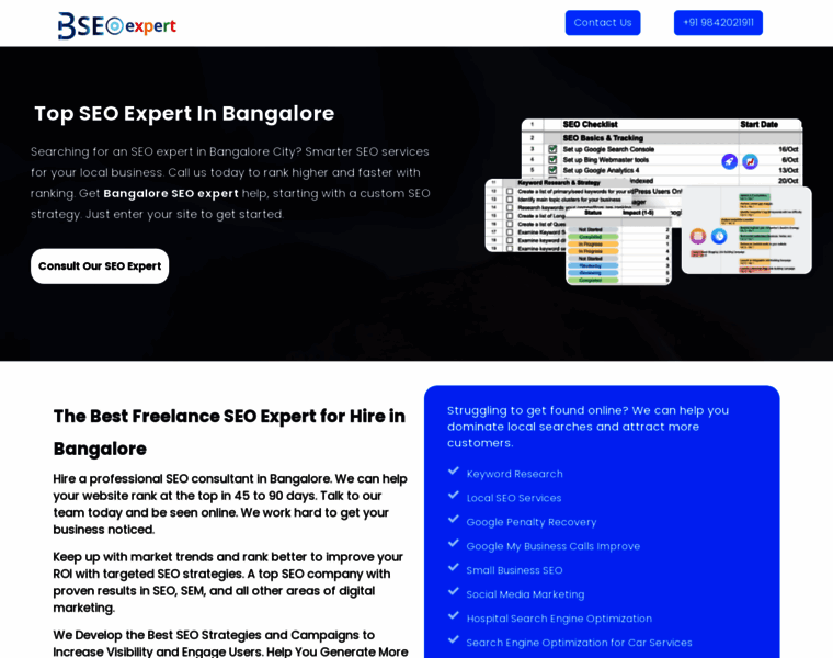 Bangaloreseoexpert.com thumbnail