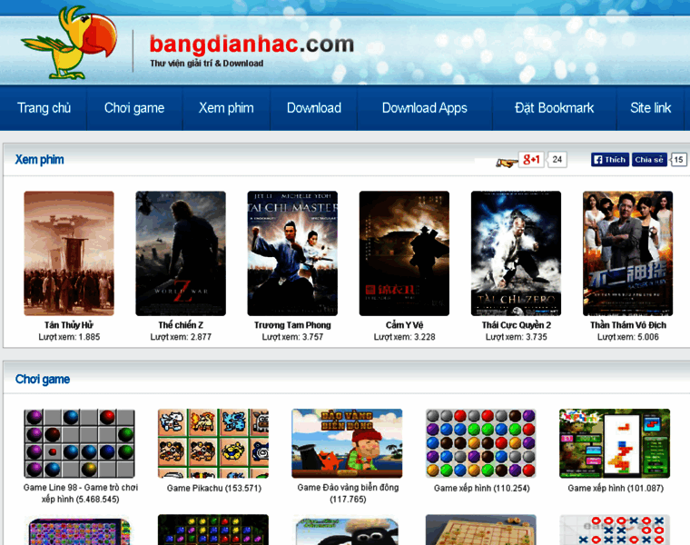 Bangdianhac.com thumbnail