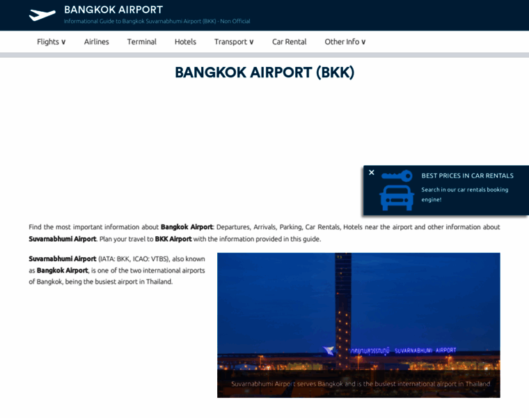 Bangkok-airport.net thumbnail