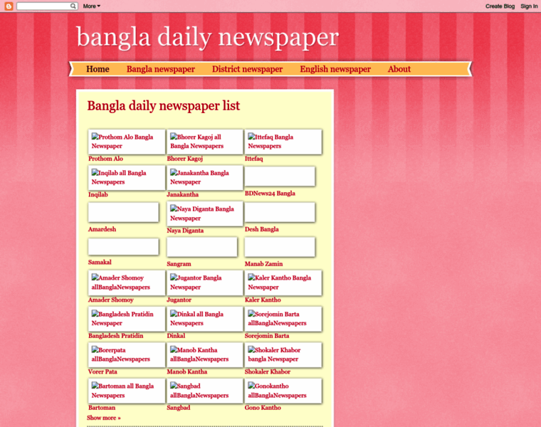 Bangladailynewspaper.blogspot.com thumbnail