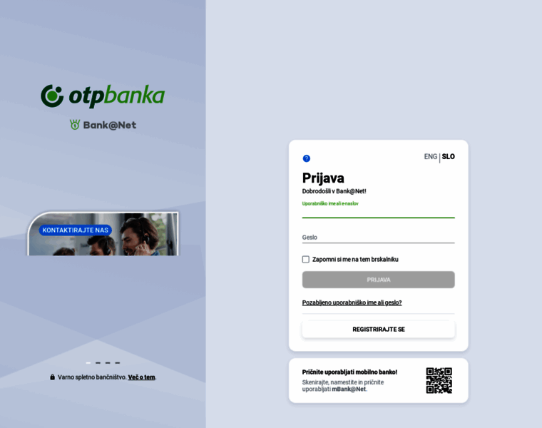 Bankanet.otpbanka.si thumbnail