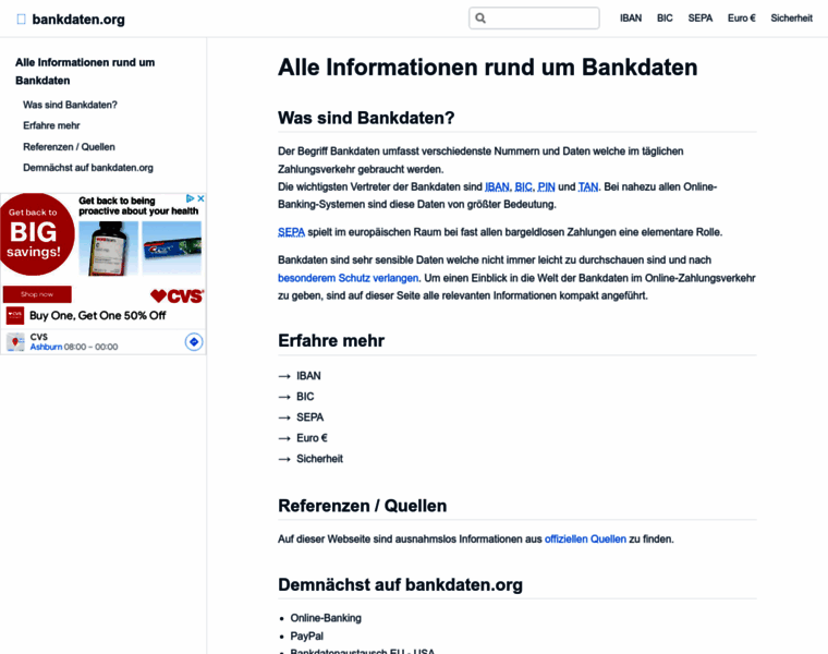 Bankdaten.org thumbnail
