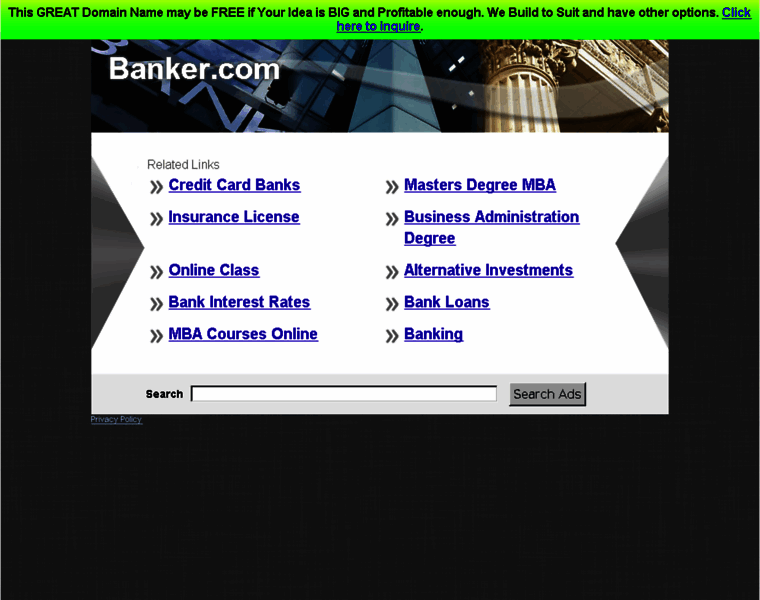 Banker.com thumbnail