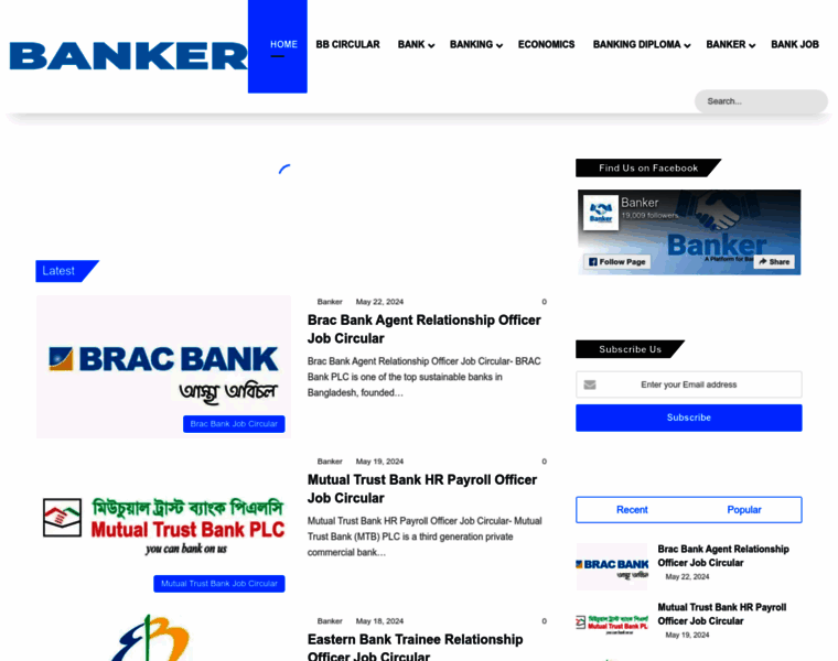 Bankerbd.com thumbnail