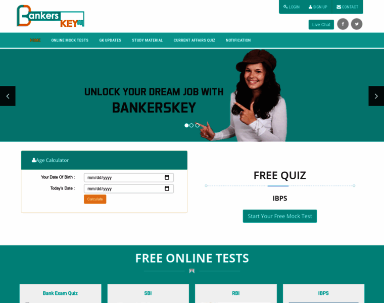 Bankerskey.com thumbnail