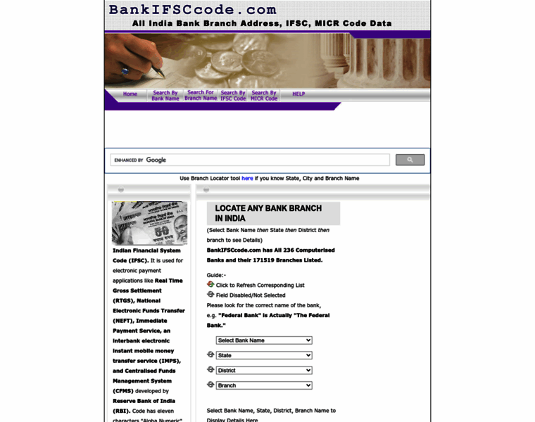 Bankifsccode.com thumbnail Bankifsccode.com thumbnail