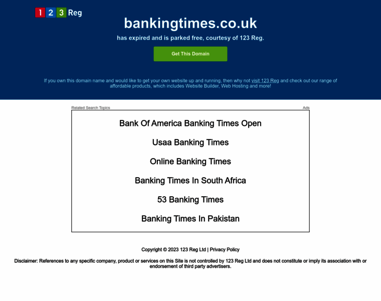 Bankingtimes.co.uk thumbnail