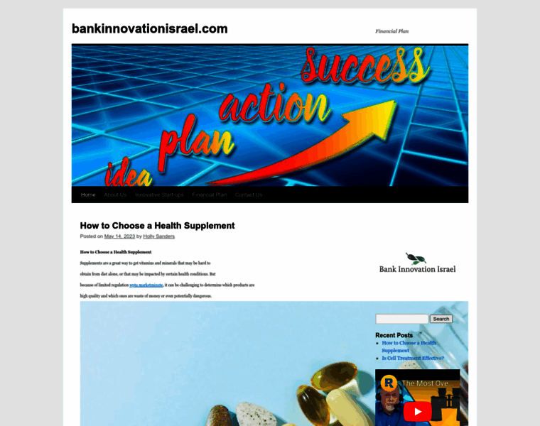 Bankinnovationisrael.com thumbnail