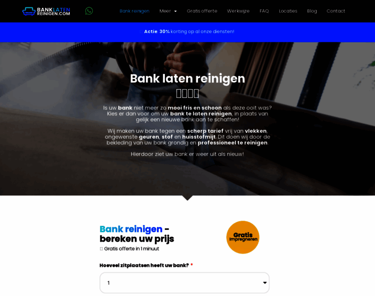 Banklatenreinigen.com thumbnail