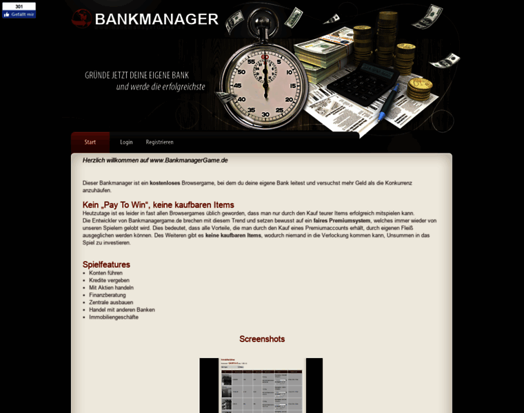 Bankmanagergame.de thumbnail