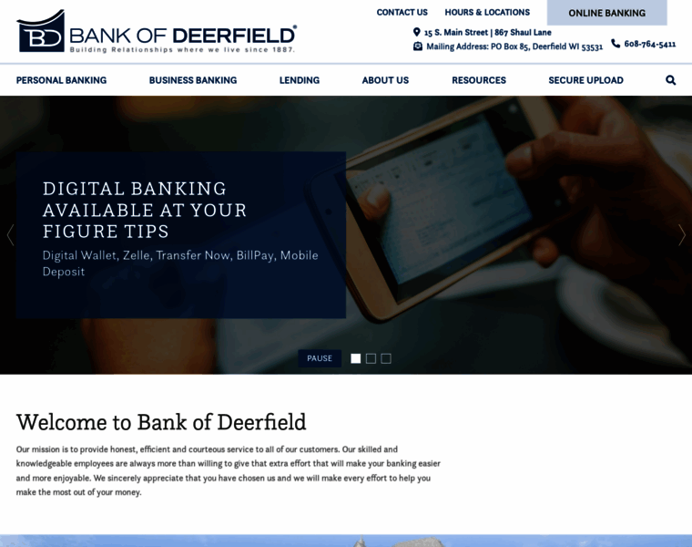 Bankofdeerfield.bank thumbnail