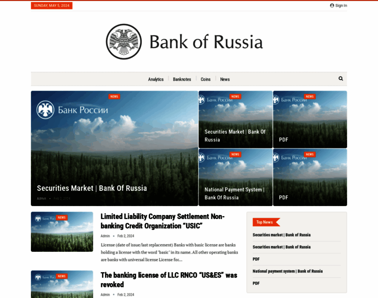 Bankofrussia.org thumbnail