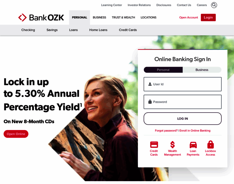 Bankozarks.com thumbnail