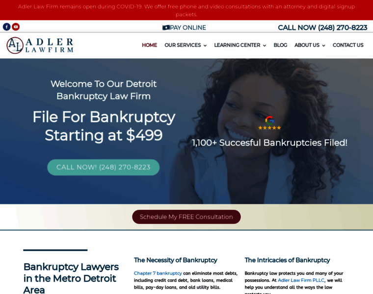 Bankruptcy-attorney-detroit.com thumbnail