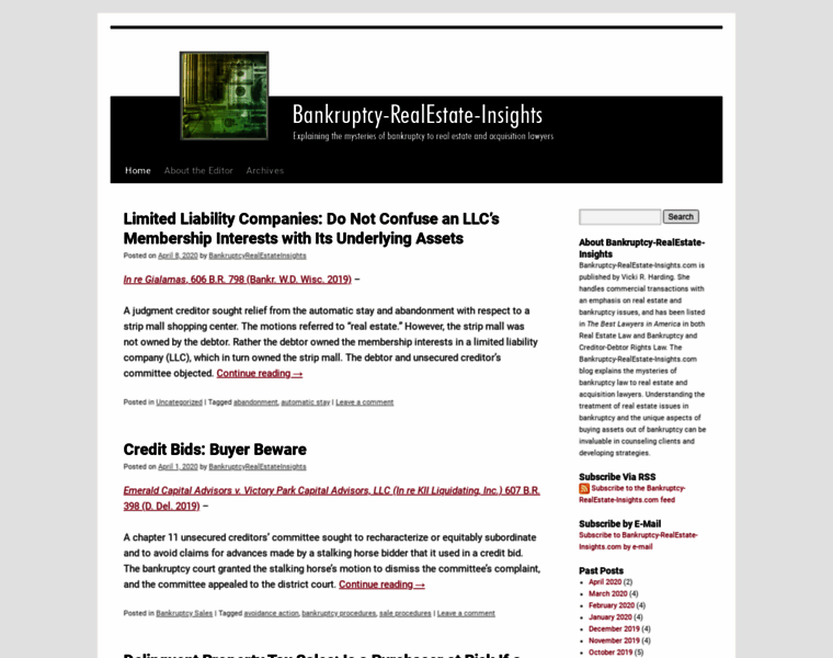 Bankruptcy-realestate-insights.com thumbnail