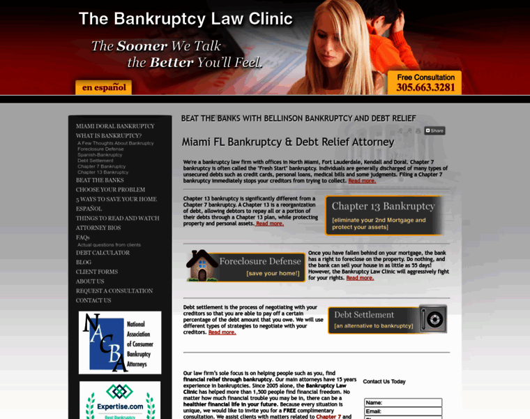 Bankruptcylawclinic.net thumbnail