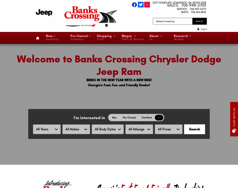 Bankscrossingcdjr.com thumbnail
