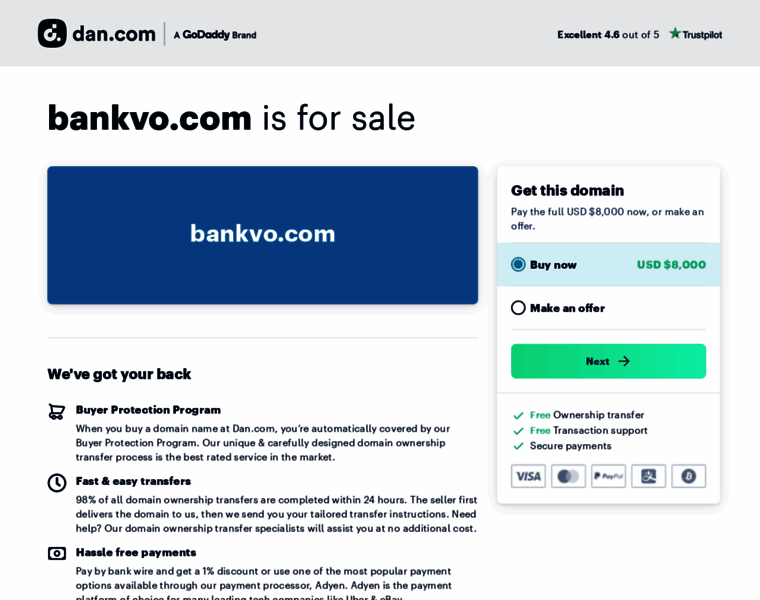 Bankvo.com thumbnail