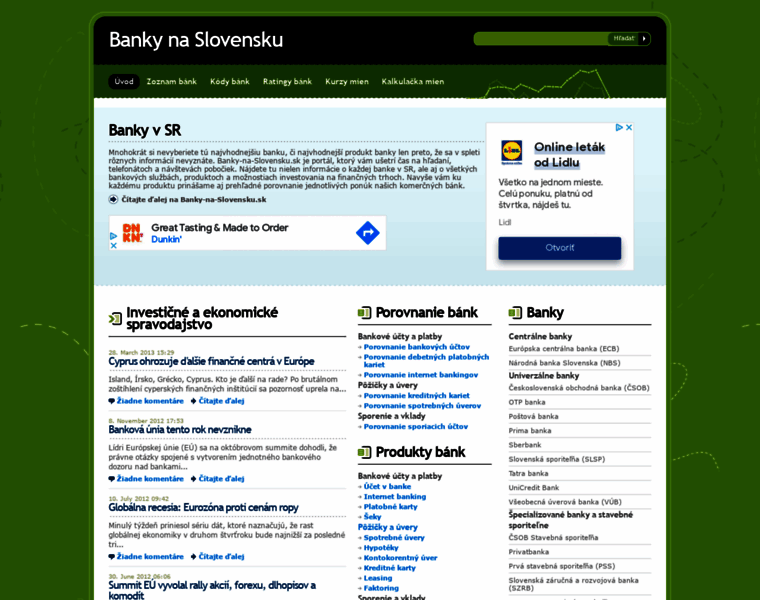 Banky-na-slovensku.sk thumbnail
