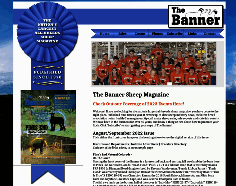 Bannersheepmagazine.com thumbnail
