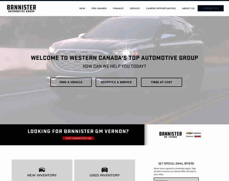 Bannisterautomotivegroup.com thumbnail