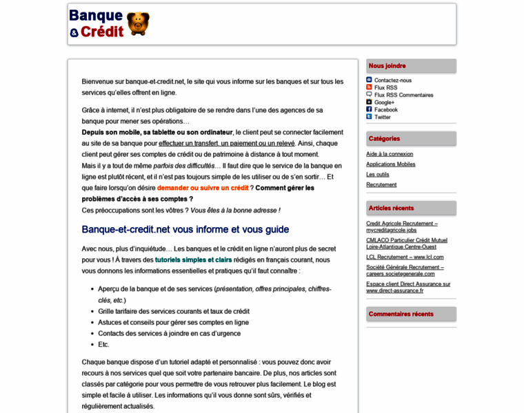 Banque-et-credit.net thumbnail