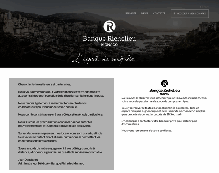 Banquerichelieumonaco.com thumbnail