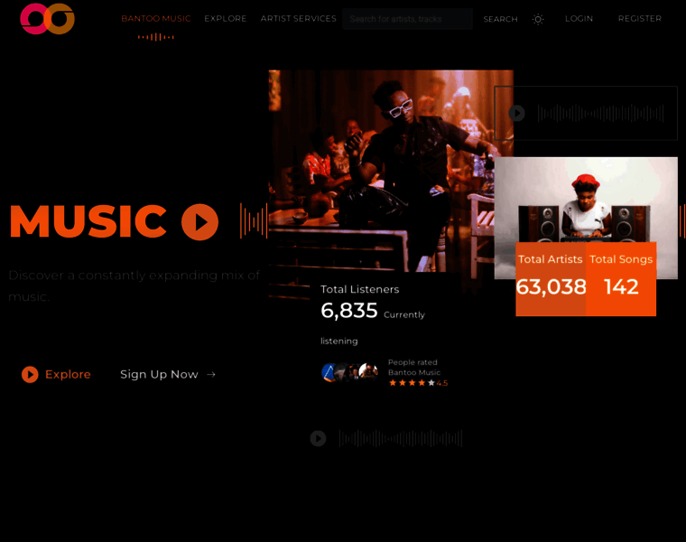 Bantoomusic.com thumbnail