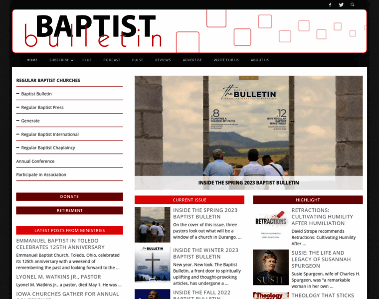 Baptistbulletin.org thumbnail