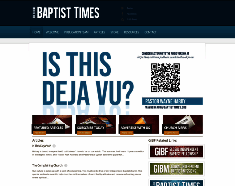 Baptisttimes.org thumbnail