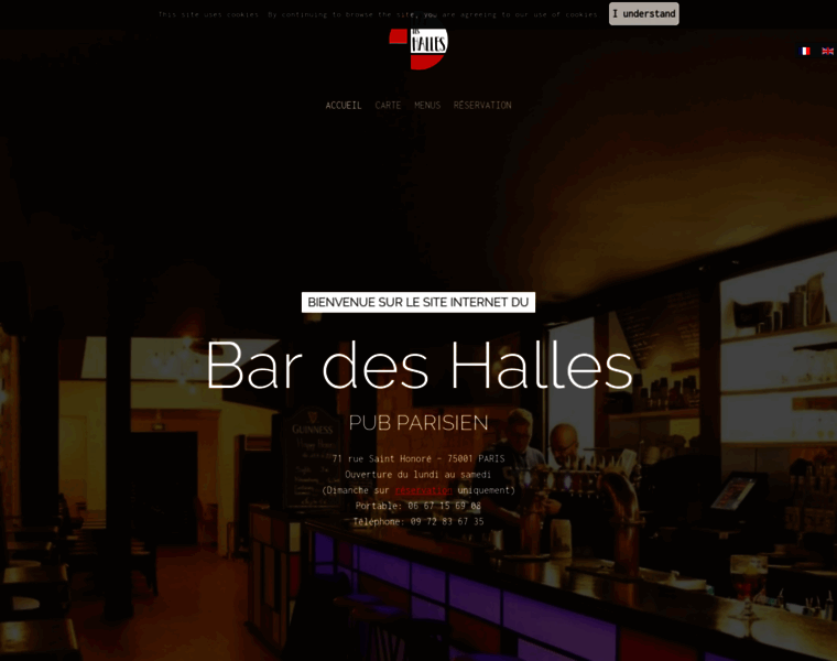 Bar-des-halles.com thumbnail